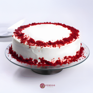 Classic Red Velvet Cream Cake