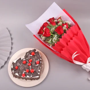Red Romance & Cake